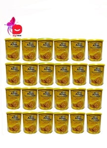 خرید عمده موم دائم کنسروی عسل اطلس حجم 700 گرم کارتن 24 عددی